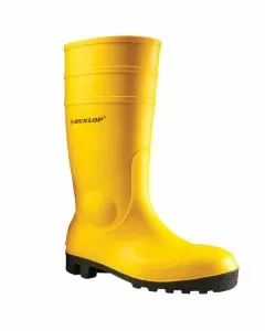 Stivali sicurezza pvc ginocchio 42 giallo