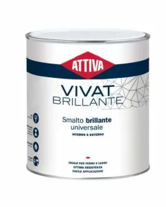 Smalto sintetico 0,750 050 grigio per.vivat attiva