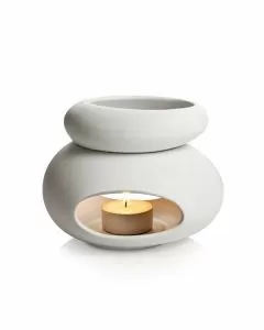 Diffusore olio stone bian.cm 14 h 13 fancy tescoma