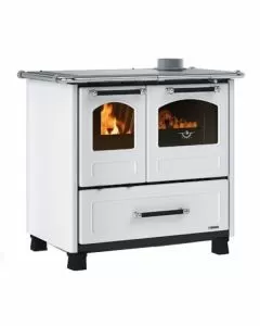 Cucina legna family 4,5 bianca nordica