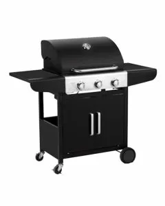 Barbecue gas okg 3 fuochi cm 122x59 h 112 qlima