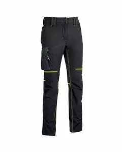 Pantalone black carbon m world upower