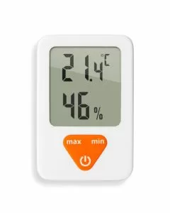 Termometro plastica igrometro accura tescoma