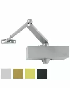 Chiudiporta aerodinamico 564 bronzo me6409 mab