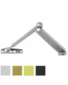 Braccio chiudiporta 564 argento ma0592 mab