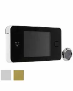 Spioncino digitale 3,2" silver e0372 vitel