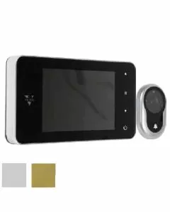 Spioncino digitale 4,0" ottonato e0588 vitel