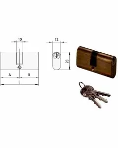 Cilindro inf.ovl.55,4-27,7-27,7 ka 08210-02-0 cisa