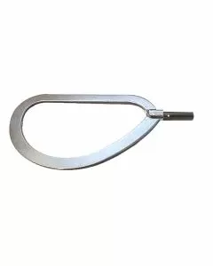 Pala polentina rame tonda martellata fe l 4,0