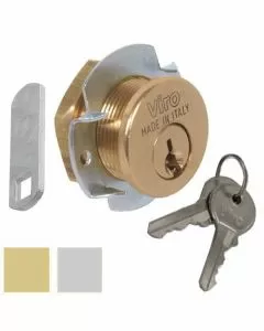 Cilindro levetta 26 ottone nichelato ka 1054 viro