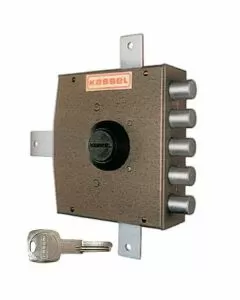 Serratura sic.quintuplice sx pompa 2502/cp kassel