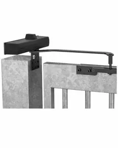 Chiudicancello aerodinamico nero dc680g assa abloy