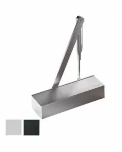 Chiudiporta aerodinamico nero ts 72 bca dorma