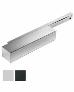 Chiudiporta aerodinamico argento ts 92 xea dorma