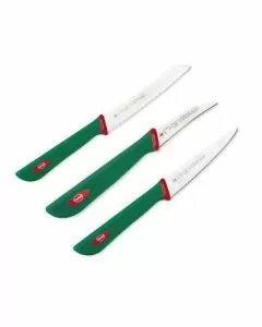 Coltello spelucchino/verdura pz 3 premana sanelli