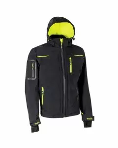 Giacca black carbon s space upower