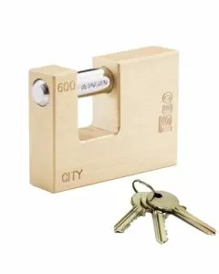 Lucchetto ottone mm 70 serrande city iseo