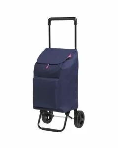 Carrello spesa argo blu l 42 30x36 h 94 gimi