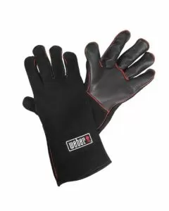 Guanti cuoio barbecue l/xl weber