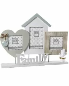 Portafoto multiplo family cm 42x32 gchome