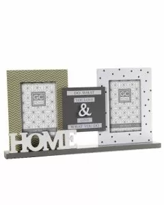 Portafoto multiplo design cm 42x23 gchome