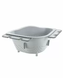 Scolapasta angolare drain-on 36x14 h 21 metaltex