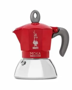 Caffettiera moka induction rossa tz 4 bialetti