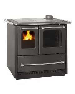 Cucina legna sovrana antracite nordica