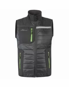 Gilet asphalt grey green m wall upower