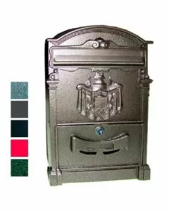 Cassetta lettere all royal silver sicuro 00257