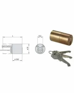 Cilindro app.tondo 55 0g200-55-0 cisa