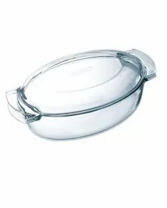 Casseruola ovale cop.facile cm38x23 l 5,80 pyrex