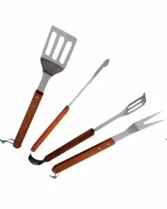 Posate barbecue set pz 3 lapillo 00647