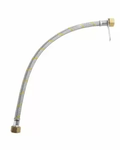 Tubo gas gpl f/f 20x14 chiavetta cm 100 faid