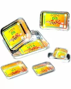 Vaschetta all 21x14 h 4,2 pz 100 tr22 cogepack