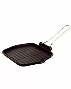 Bistecchiera ghisa monodietella 20x20 ilsa