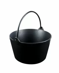 Paiolo ghisa m/co arco cm 28 ilsa