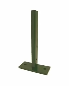 Piastra paletti tondi 38 verde betafence