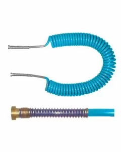 Tubo spirale pu 5/ 8 baionetta 8,0