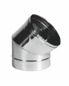 Gomito inox settori 45^ 12 maral
