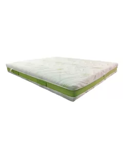 Materasso sfoderabile memory singolo 4 strati 80 x 190 H 23 cm 