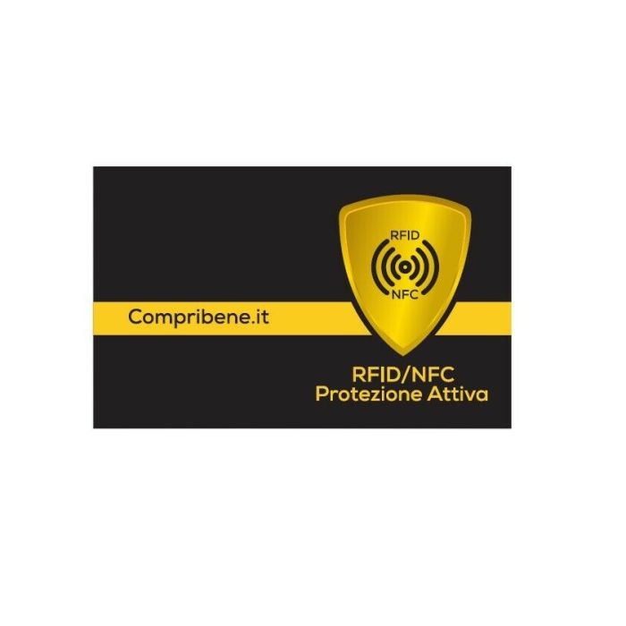 Custodia per carte store di credito contactless
